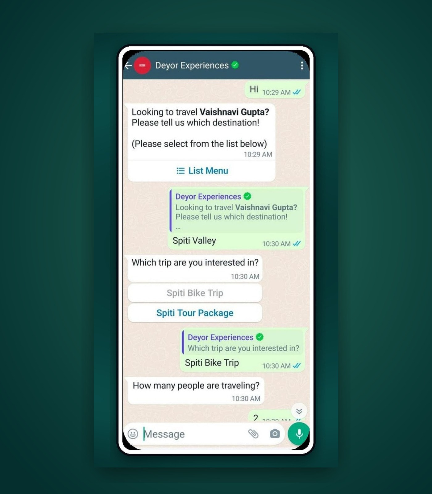 Sales & Support Bots